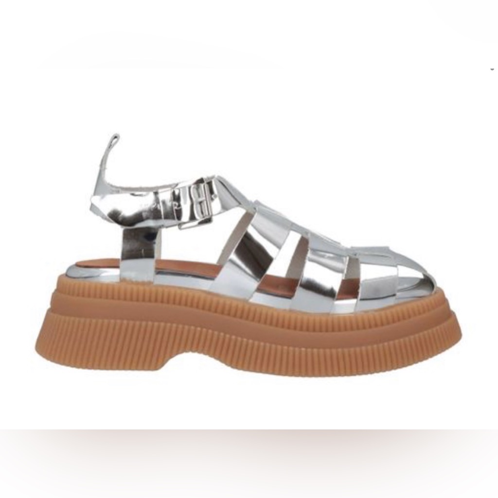 Ganni Creeper Fisherman Sandals